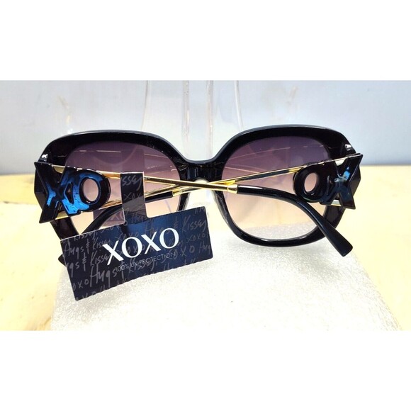 XOXO Womens XS93143-1BB-SC Cat2 Black Gadient Lens Sunglasses NEW 62-13-140 - Picture 2 of 11